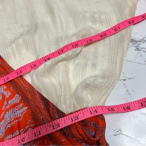 Free people Thousand Kisses Maxi Dress in Red Combo Sz M - Picture 7 of 9